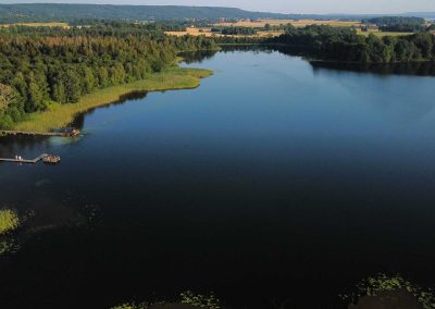Husgärdessjön vid Valle camping